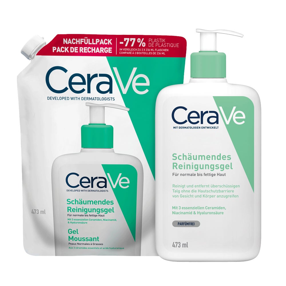 CeraVe schäumendes Reinigungsgel + NF​ 1 Set