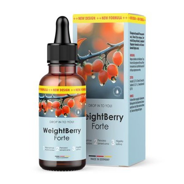 WeightBerry Forte | Stoffwechsel | Ergänzung | Rezeptfrei 30 ml