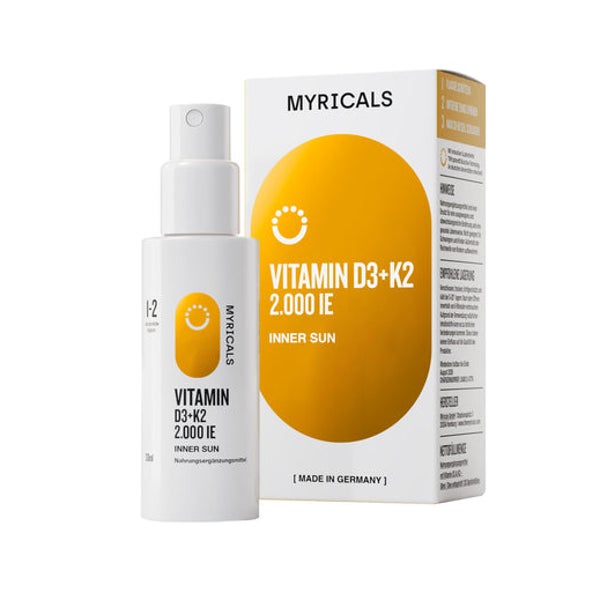 MYRICALS PREMIUM VITAMIN D3 + K2 - INNER SUN 2000 IE SPRAY 30 ml