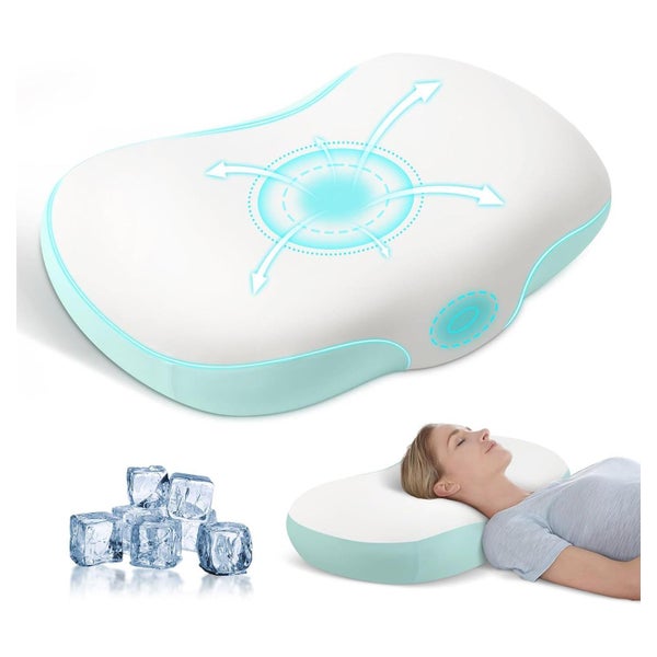 Memory Foam Nackenstützkissen Wolkenform Orthopädisch Schult 1 St