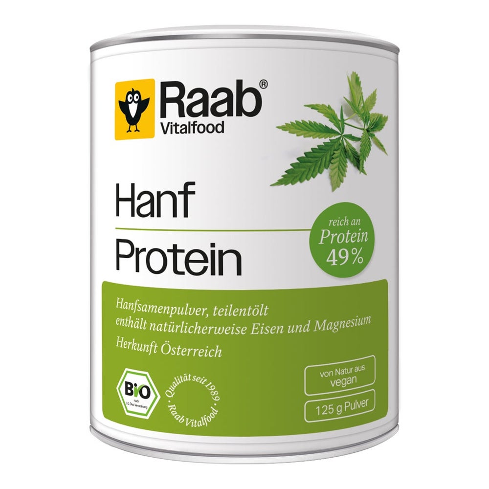 Naturland Bio Hanfprotein Pulver 125 g