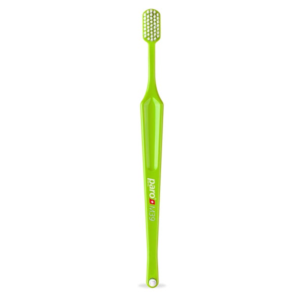 paro M39 Zahnbürste mit Zwischenraumbürste (mehrfarbig) 2 St