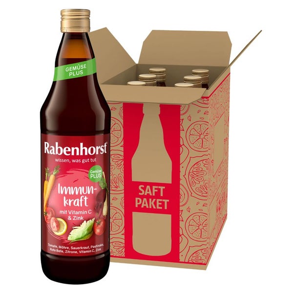 Rabenhorst Immunkraft mit Zink & Vitamin C 6x 700ml 4200 ml