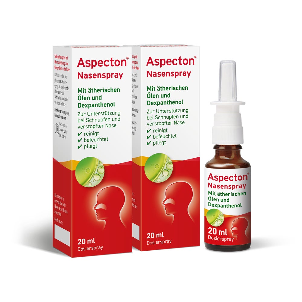 Aspecton Nasenspray Doppelpack 2X20 ml