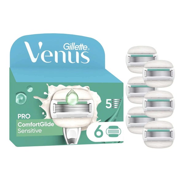 Gillette Venus Pro Comfort-Glide Rasierklingen 6er 1 St