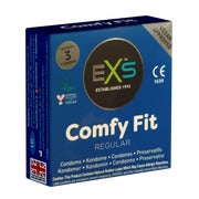 «Comfy Fit» Regular, bequeme Kondome mit 65mm-Kopfteil (3 Kondome) 3 St