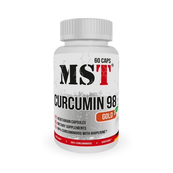 MST Curcumin 98% 60 Caps 60 St