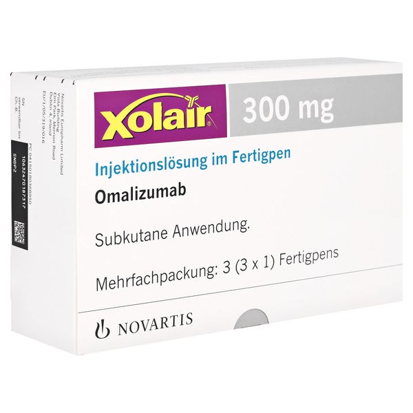 Xolair 300 Mg Injektionslösung I.e.fertigpen 3X1 St