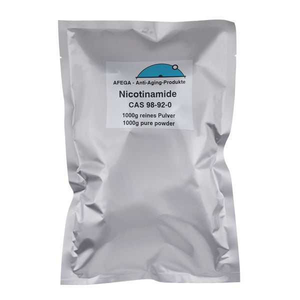 1 kg Nicotinamid-Pulver (CAS 98-92-0) 1000 g