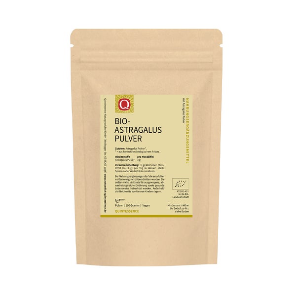 Quintessence Bio Astragalus Pulver - Wildsammlung 100 g