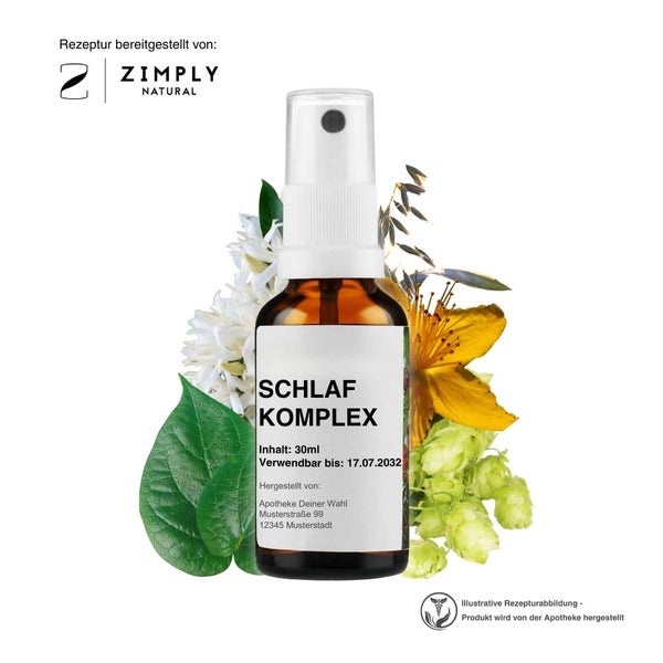 Zimply Natural SCHLAF KOMPLEX - Pflanzbasierte Rezeptur 30 ml