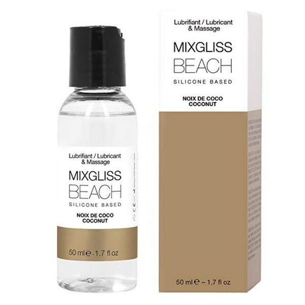 Mixgliss - Kokosnuss Silikon-Gleitgel "Beach" 50 ml