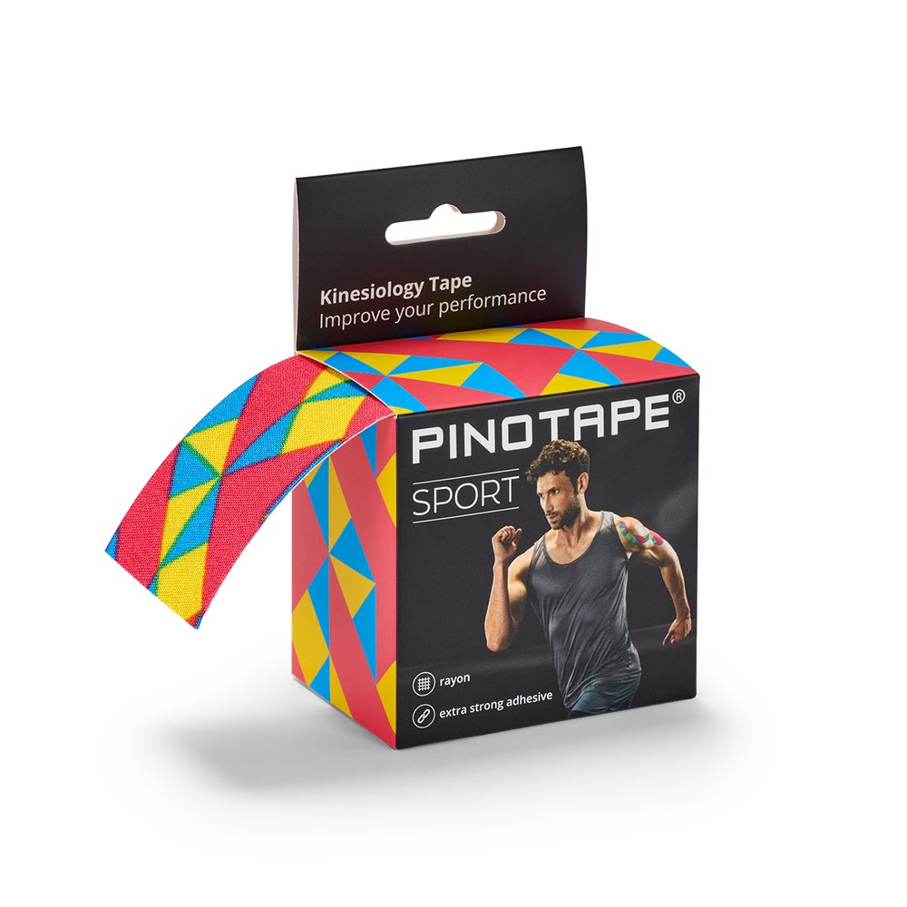 Pinotape Sport Tape Kinesiologie 80s style Retro Design 5 cm x 5 m 5 m