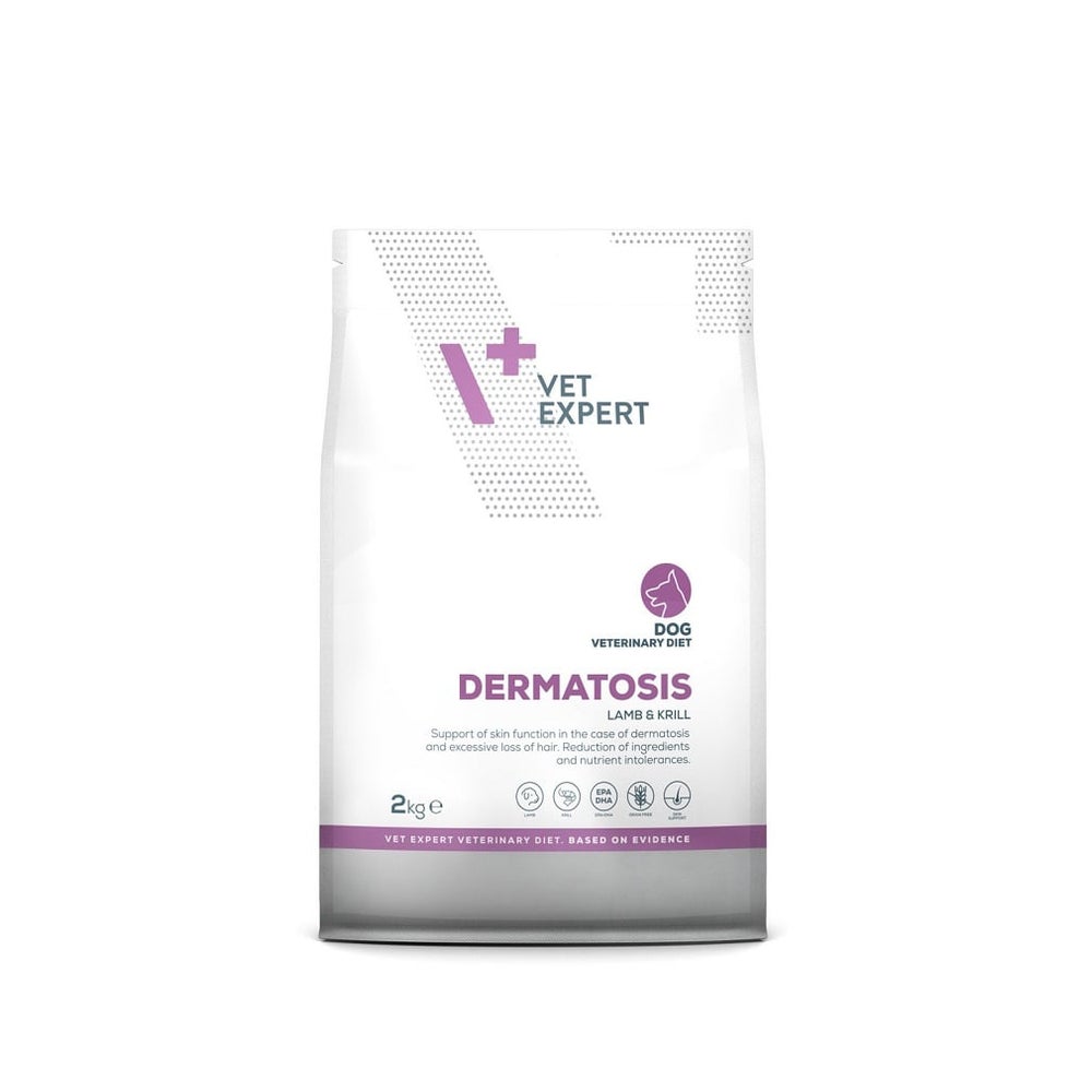 VET EXPERT Veterinary Diet Dog Dermatosis Lamb and Krill 2 kg
