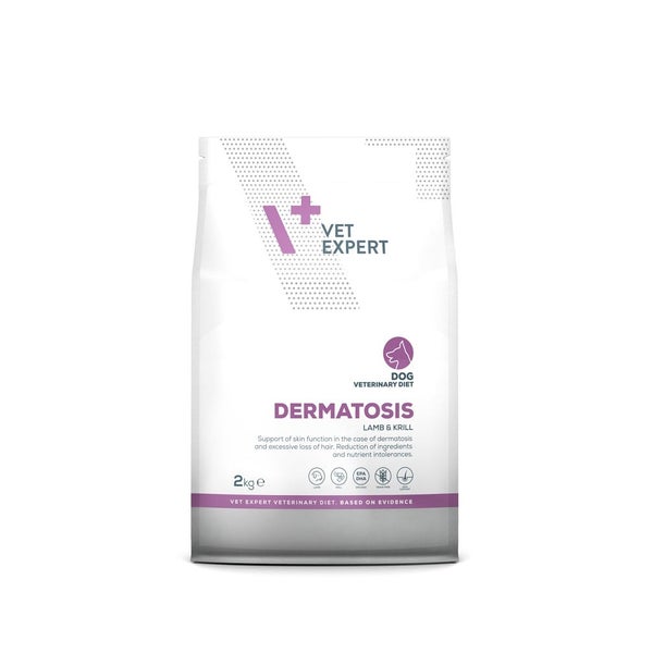 VET EXPERT Veterinary Diet Dog Dermatosis Lamb and Krill 2 kg