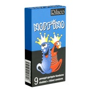 «Noprino» gerippt-genoppte Kondome (9 Kondome) 9 St