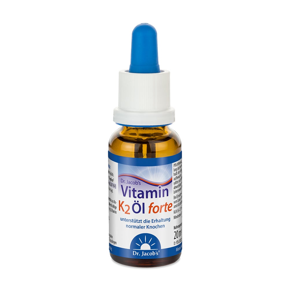 Dr. Jacob's Vitamin K2 Öl forte All-trans MK7 640 Tropfen 20 ml