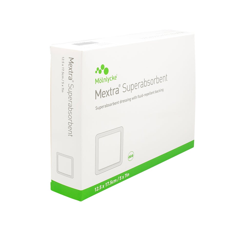 Mextra Superabsorbent Verband 12,5x17,5 Cm 10 St