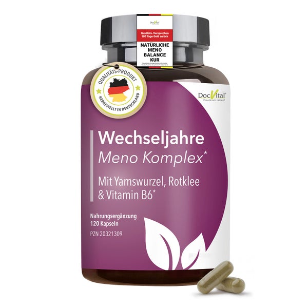 DocVital® Meno Komplex Wechseljahre Kapseln - 120 Stück 120 St