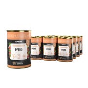 Monoprotein Pferd Nassfutter für Hunde 12er 4800 g