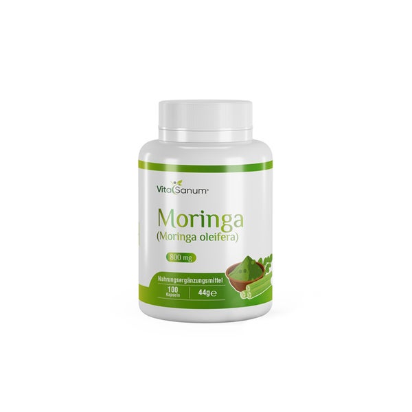 VitaSanum® - Moringa (Moringa oleifera) 800 mg 100 Kapseln  St