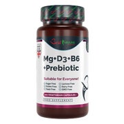 Best Immune Magnesiumlaktat Präbiotischer Komplex mit Vitamin B6, D3 und Inulin 100 St
