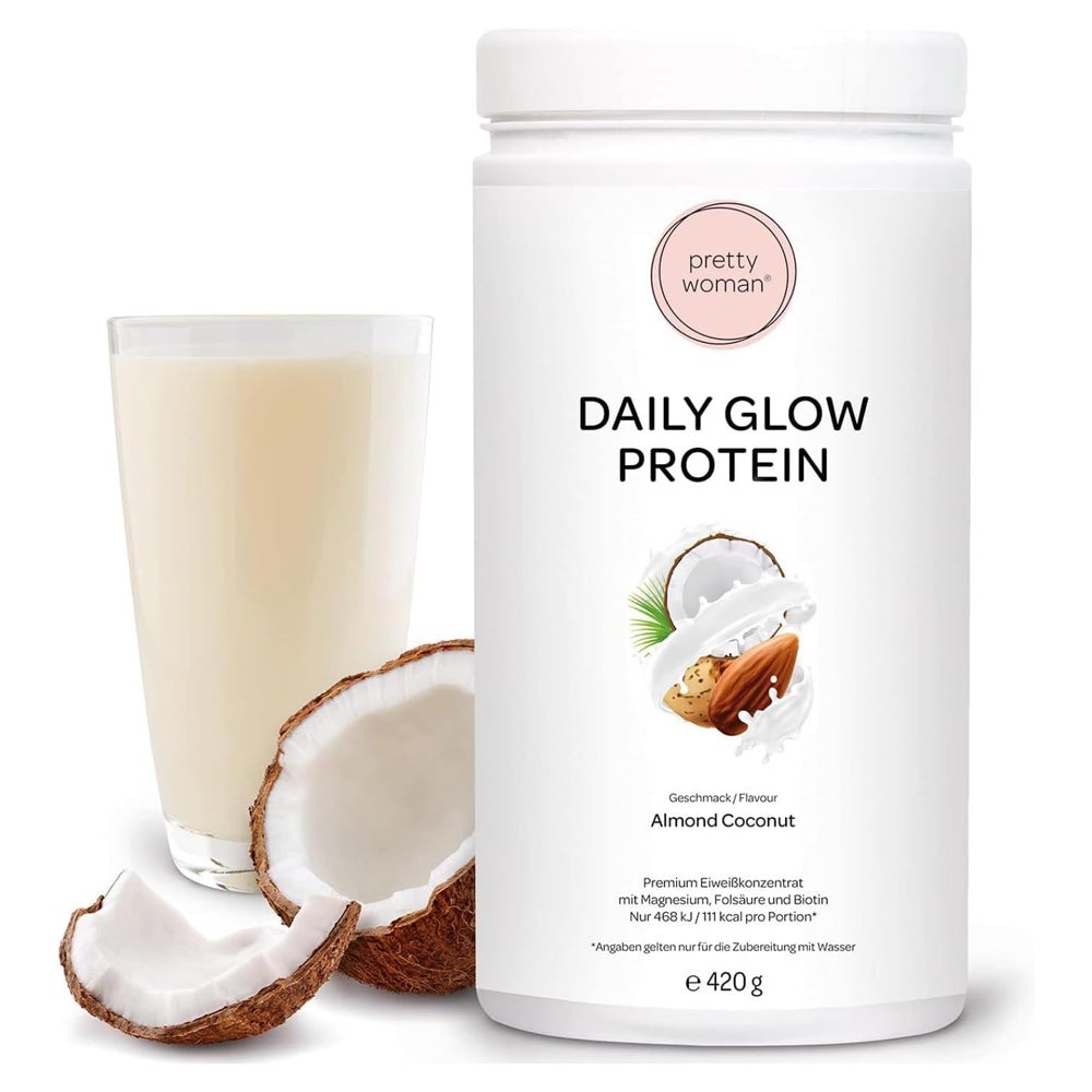 Pretty Woman Daily Glow Protein Almond Coconut 420 g