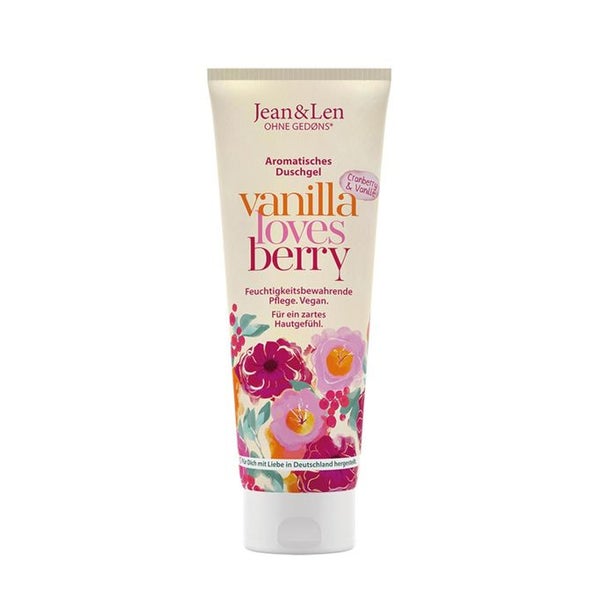 Jean & Len Duschgel Cranberry & Vanille 250 ml