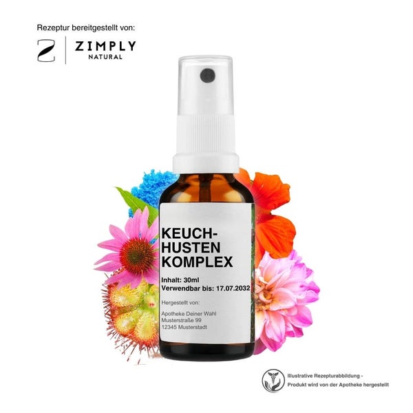 Zimply Natural KEUCHHUSTEN KOMPLEX - Pflanzbasierte Rezeptur 30 ml
