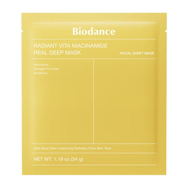 Biodance Radiant Vita Niacinamide Real Deep Mask 1 St
