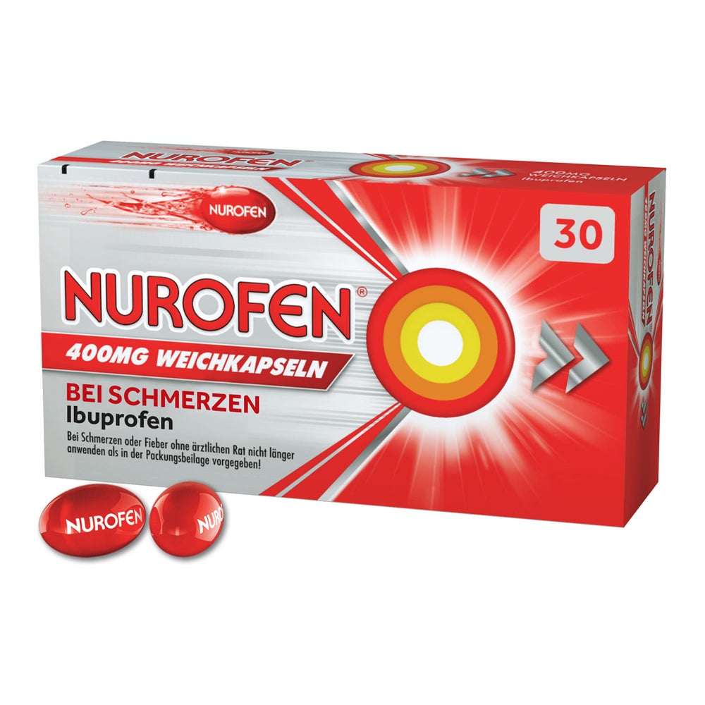Nurofen 400mg Weichkapseln - Jetzt 1€ Rabatt sichern*