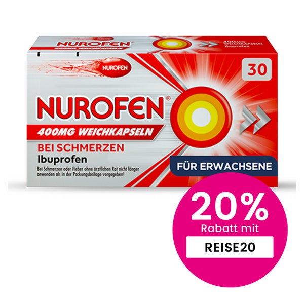 NUROFEN 400mg Ibuprofen Weichkapseln 30 St