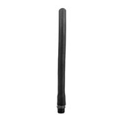 All Black - Gerippter schwarzer Dildo 1 St