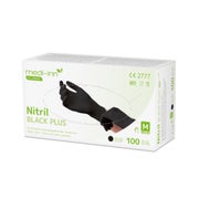 Medi-Inn Nitril Black Plus Einmalhandschuhe, schwarz, puderfrei, Gr. XL 1000 St