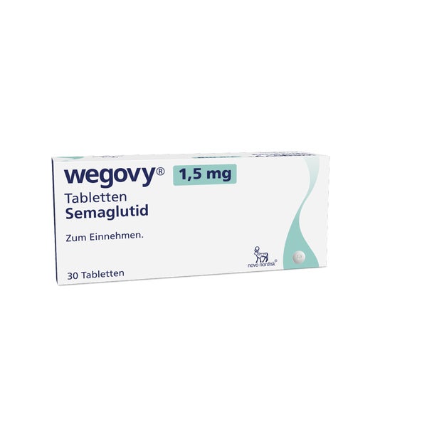 Wegovy 1,5 Mg Tabletten 30 St