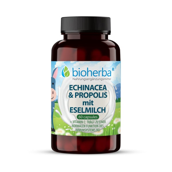 Bioherba Echinacea  Propolis mit Eselsmilch Kapseln 60 St