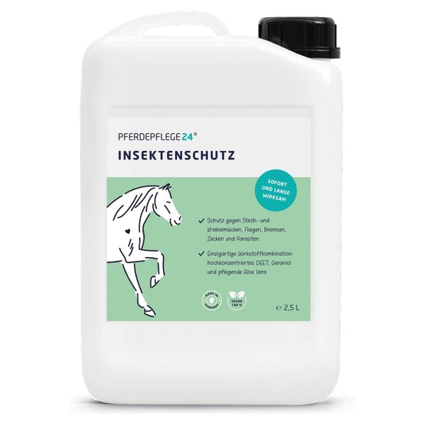 PFERDEPFLEGE24 Insekten- & Fliegenspray für Pferde 2,5 l