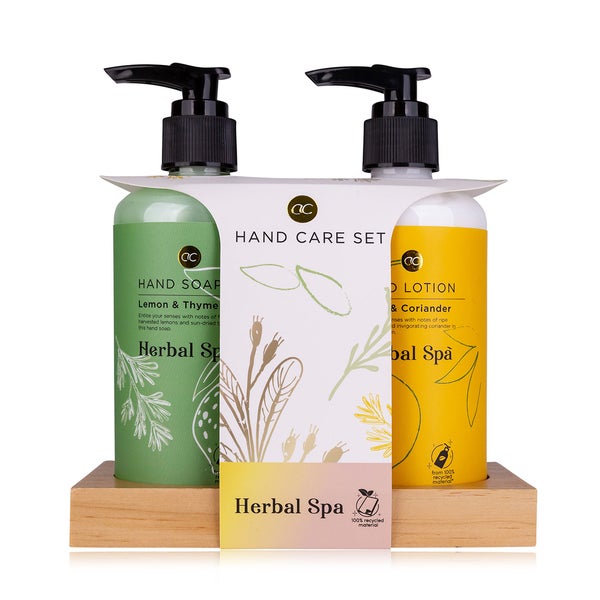 Accentra Handpflegeset HERBAL SPA – Lemon & Thyme | Citrus & Coriander 520 ml
