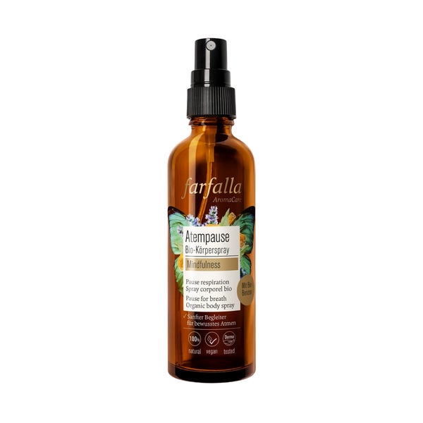 Farfalla Mindfulness Atempause Bio-Körperspray 75 ml