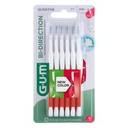 Gum Bi-direction Interdentalb.0,8 Mm Rot 6 St