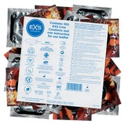 «Cola Flavour» - 100 transparente Kondome mit Cola-Aroma (100 Kondome) 100 St