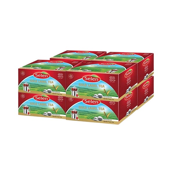 SELEN Gold Label Tea - 8 Packungen 1440 g