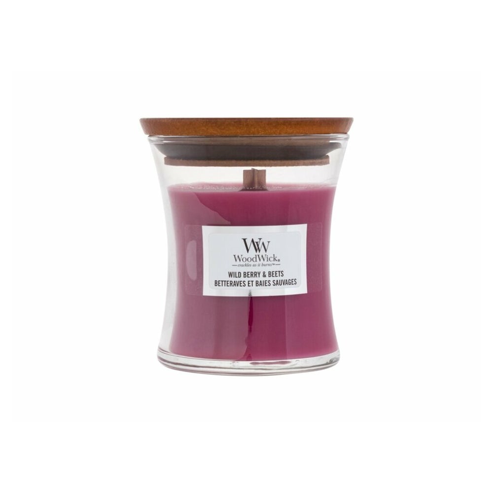 WoodWick Wild Berry & Beets Duftkerze mit Holzdocht 85 g 0,235 kg