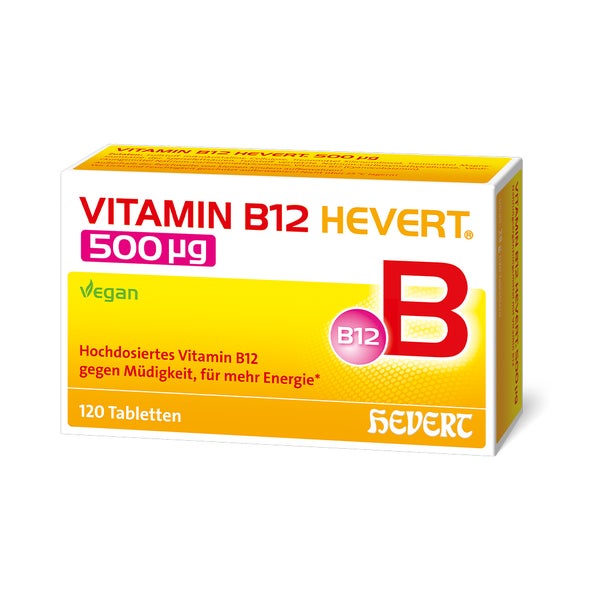 Vitamin B12 Hevert 500 µg Tabletten 120 St
