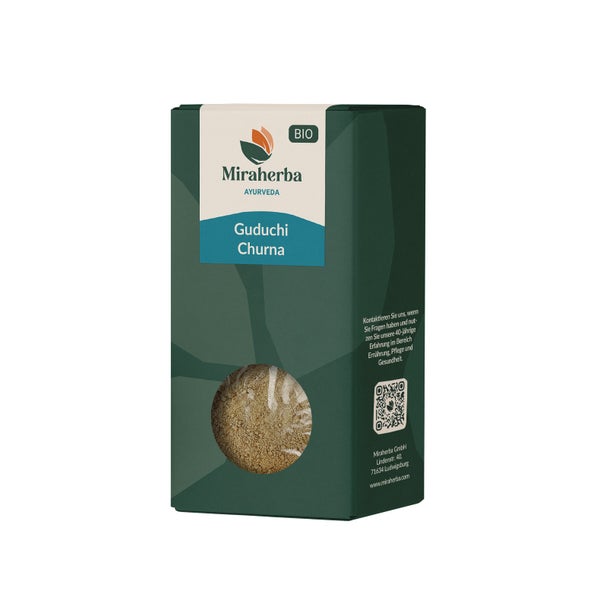 Miraherba Bio Guduchi Churna, Tinospora Cordifolia 100 g