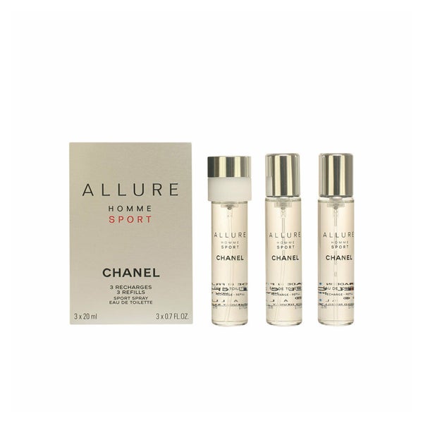 CHANEL Eau de Toilette Chanel Allure Homme Sport Edt  3 x 20 ml 0,06 l