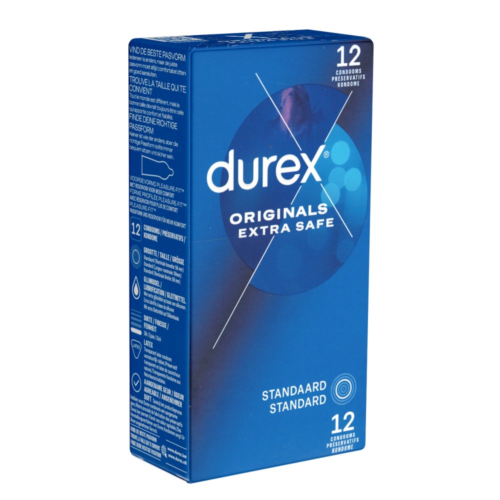 «Originals Extra Safe» Kondome – extra sicher, Easy-On™ 12St (12 Kondome) 12 St