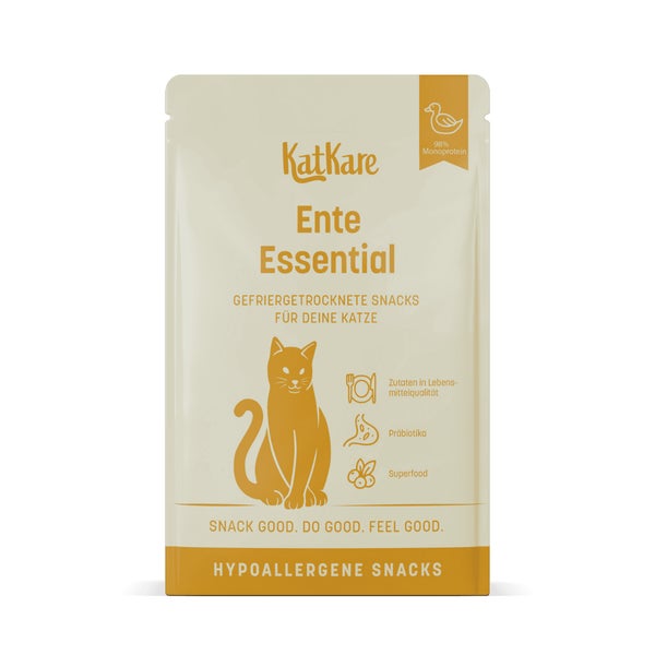 KatKare - Ente Essential - Hypoallergene Snacks aus gefriergetrockneter Ente 30 g