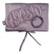 TRAVEL SET BEAUTY S Tasche, Schlafmaske & Scrunchie S aus Seide