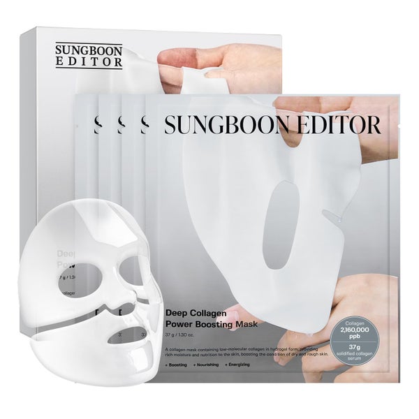 SUNGBOON EDITOR Deep Collagen Power Boosting Mask 4ea 4 St